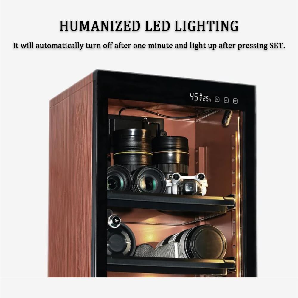 サンワダイレクト防湿庫40L 木目調 楽天市場】サンワダイレクト防湿庫 容量40L 木目調 200